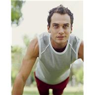 man exercising
