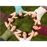 teens in group